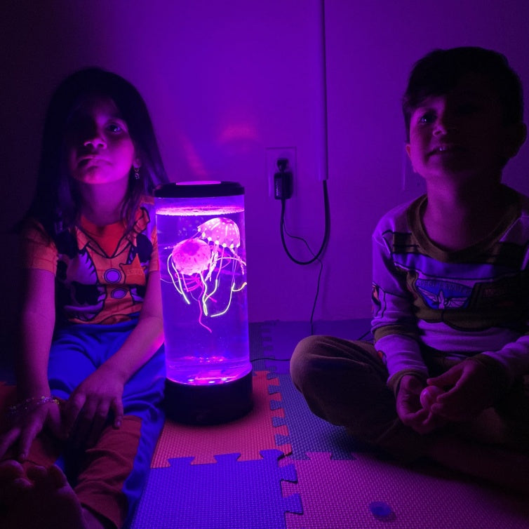 Quallen-Aquarium Lampe – Nachtlicht mit USB-Anschluss