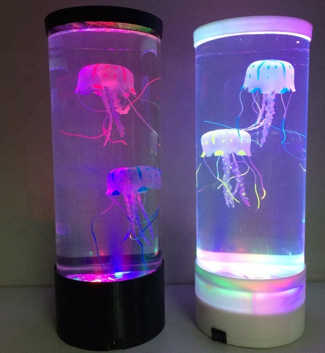 Quallen-Aquarium Lampe – Nachtlicht mit USB-Anschluss