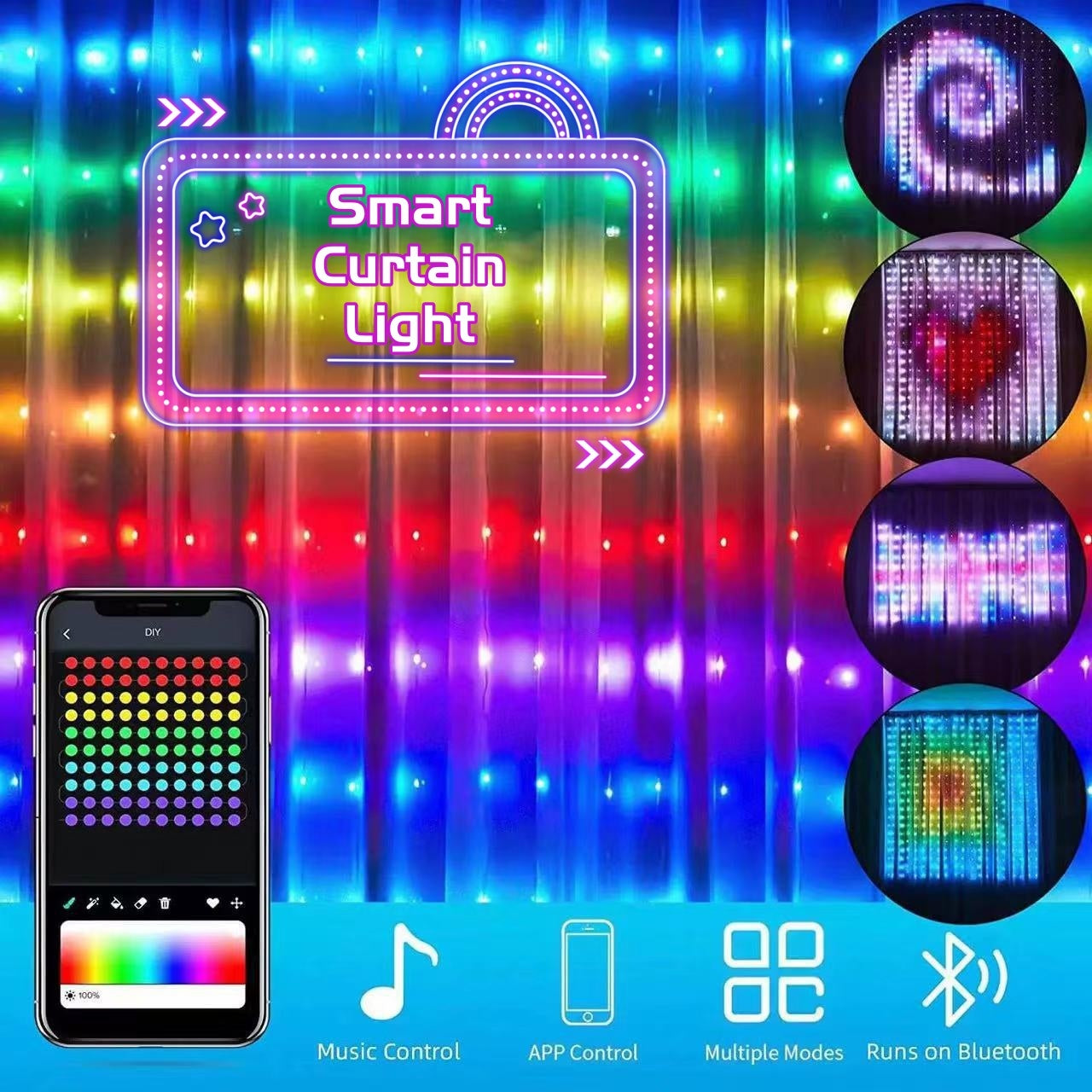 Intelligent Led Curtain