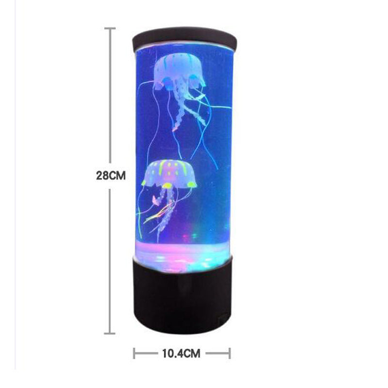 Quallen-Aquarium Lampe – Nachtlicht mit USB-Anschluss