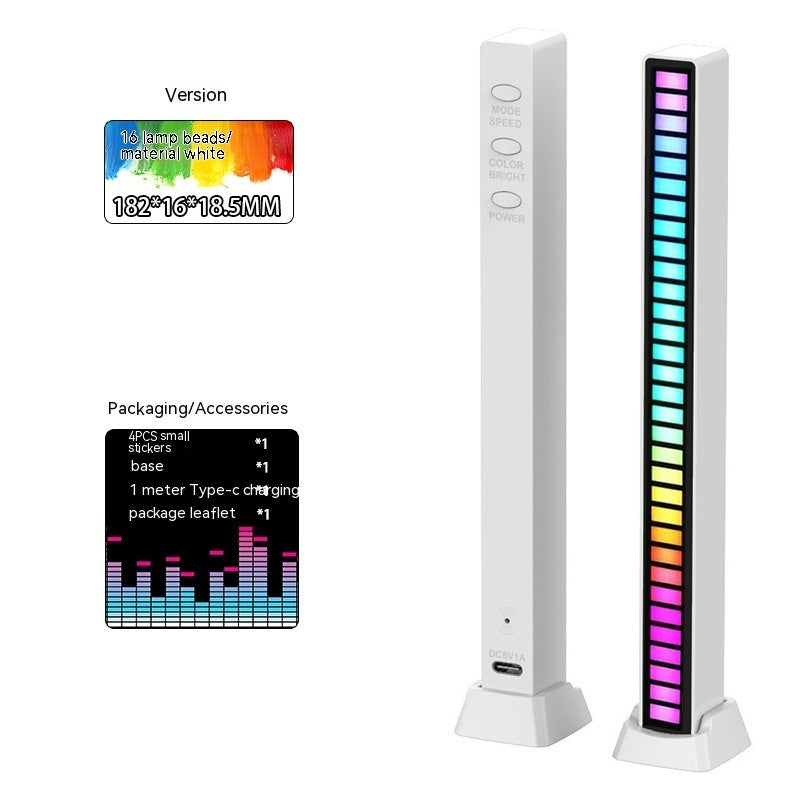 Dynamic RGB Sound Control Light Bar
