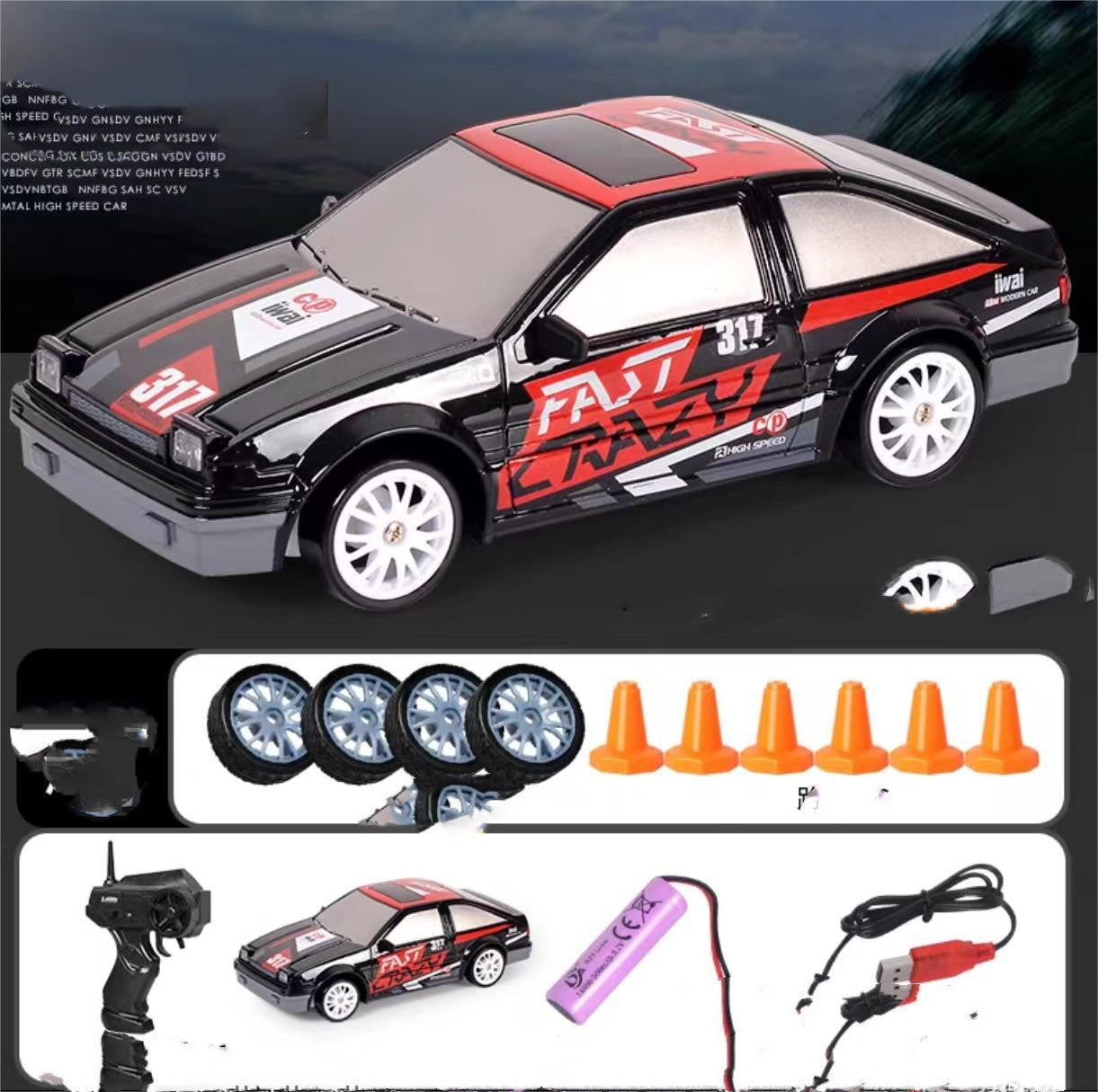 RC Drift Car 4WD – GTR/AE86 Modell mit Fernsteuerung