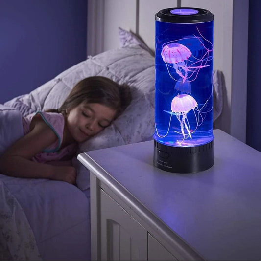 Quallen-Aquarium Lampe – Nachtlicht mit USB-Anschluss