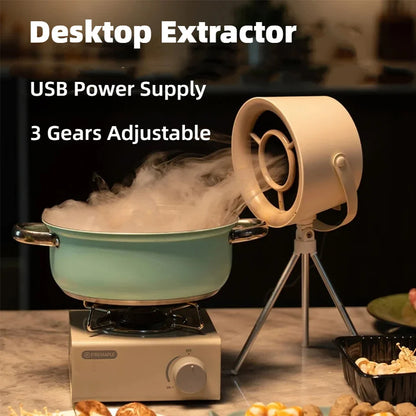 SmartBreeze Pro - Tragbare Dunstabzugshaube mit starker Saugkraft