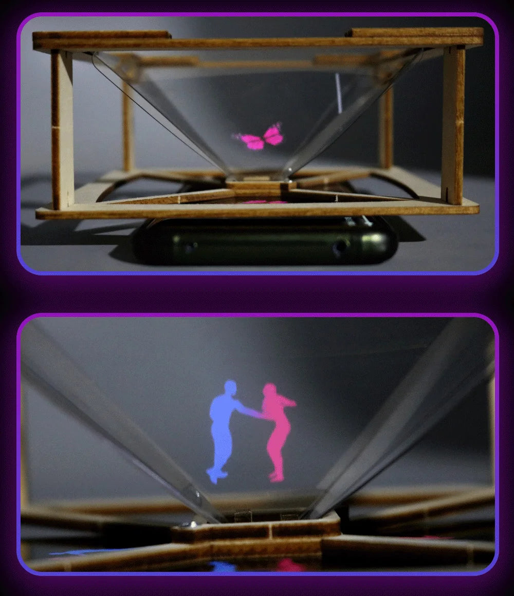 3D Hologramm für Zuhause