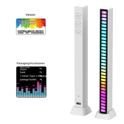 Dynamische RGB-Lichtleiste mit Soundsteuerung